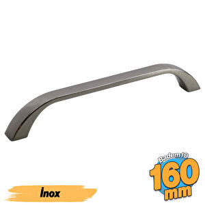 Göksu (160 Mm - 16 Cm) İnox Metal Mobilya Mutfak Çekmece Dolap Dolabı Kapak Kulbu Kulpu Kulpları