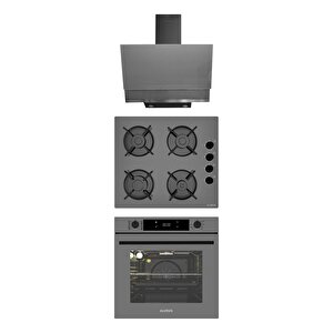 Master Gri Cam Ankastre Set(3000-gls640-mfa627)
