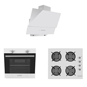 Smart Beyaz 3 Lü Ankastre Set (ed402-eo320-ef200)