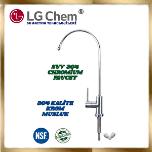 Lg Chem Gold Series Beyaz-si̇yah 12 Li̇tre 7 Fi̇ltre 14 Aşama 90 Gpd Membranli Su Aritma Ci̇hazi