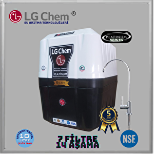Lg Chem Platinum 10 Litre 7 Filtre 14 Aşama 90 Gpd Nano Membranli Su Arıtma Cihazı