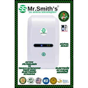 Mr.smith's Di̇ji̇tal Ekranli Akilli.kompozi̇t (multimineralidublealkali-coconut) Tatlandiricili Su Aritma Ci̇hazi