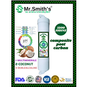 Mr.smith's Di̇ji̇tal Ekranli Akilli.kompozi̇t (multimineralidublealkali-coconut) Tatlandiricili Su Aritma Ci̇hazi