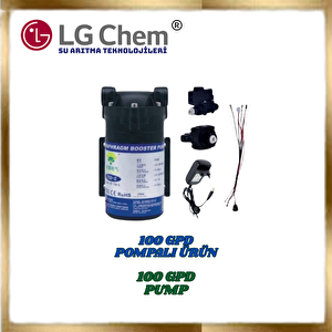 Lg Chem Gold Series Si̇yah-beyaz Pompali 12 Li̇tre 7 Fi̇ltre 14 Aşama 90 Gpd Membranli Su Aritma Ci̇hazi