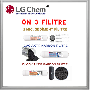 Lg Chem Platinum Pompali & Ücretsi̇z Montajli 10 Litre 7 Filtre 14 Aşama 90 Gpd Nano Membranli Su Arıtma Cihazı