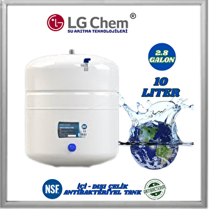 Lg Chem Platinum Pompali & Ücretsi̇z Montajli 10 Litre 7 Filtre 14 Aşama 90 Gpd Nano Membranli Su Arıtma Cihazı