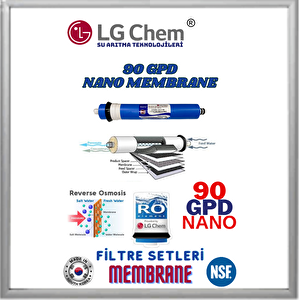 Lg Chem 7 Filtre 14 Aşamalı Su Arıtma Cihazı Filtre Seti