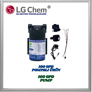 Lg Chem Platinum Pompali 8 Litre 7 Filtre 14 Aşama 90 Gpd Nano Membranli Su Arıtma Cihazı