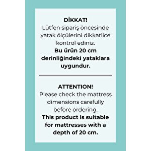 Tek Kişilik Lastikli Çarşaf Seti - For Baby Serisi - Hortumda Uyuyan Mavi Fil