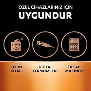 Duracell | Lr44 Alkalin Düğme Pil, 1.5v, 4'lü Paket, Uzun Ömürlü Güç, Oyuncaklar Ve Hesap Makineleri İçin