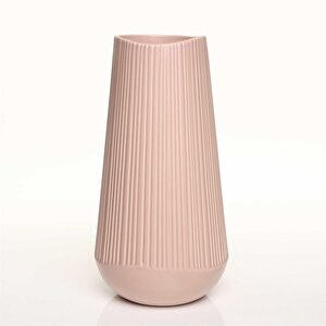 Moleanos Pembe Vazo Büyük 18*18*35 Cm Ak.jl0060