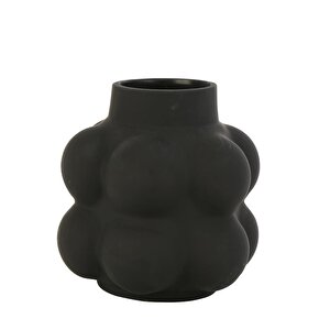 Kısa Kabarcık Cam Vazo 2 14,5*14,5*15 Cm Ak.jk0034
