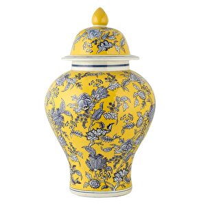 Sauvage Sarı Seramik Vazo 59 Cm Ak.wlt0553