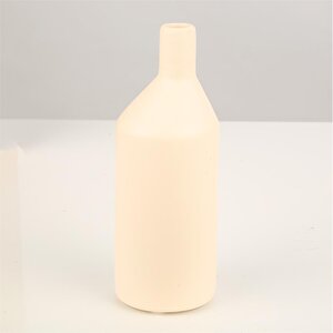 Krem Seramik Vazo 20cm Ak.jf095753250-1