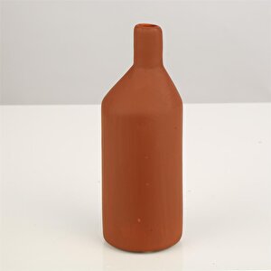 Kahve Seramik Vazo 20cm Ak.jf095753250-5