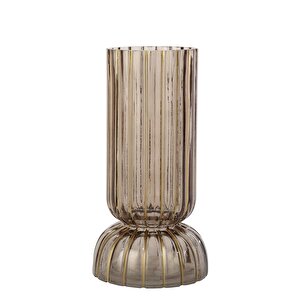 Cam Çiçeklik 1 12*12*25 Cm Ak.jk0063