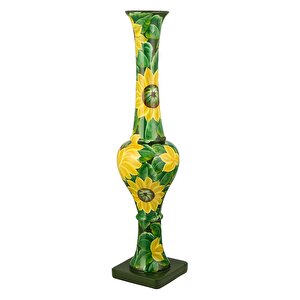 Vitale Dore Seramik Vazo 86 Cm Ak.wlt0519