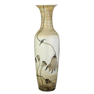 Vitale Coton Seramik Vazo 120 Cm Ak.wlt0337