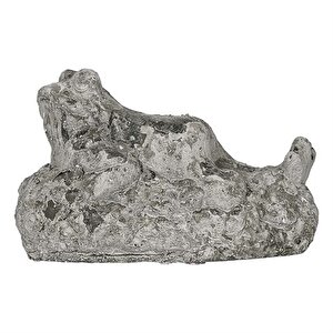 İmera Kurbağa Heykeli 24x15 Cm Ak.gc0013
