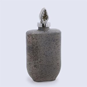 Tarnıshed Cam Metal Şişe 9*16 Cm