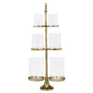 Metal Gold Mumluk 34x71 Cm Ak.ij0006