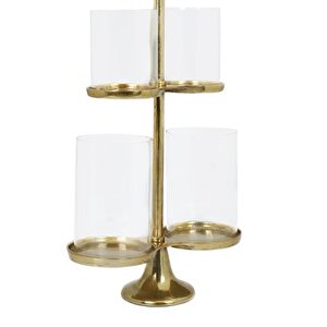 Metal Gold Mumluk 34x71 Cm Ak.ij0006