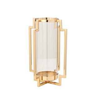 Saillie Cam Mumluk Gold 20x20x30 Cm Ak.jd0107