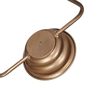 Vitale Rusty Gold Çan Modeli Mumluk 13x36 Cm Ak.gn0007