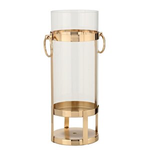 Cyclique Cam Mumluk Gold 15x15x40 Cm Ak.jd0092