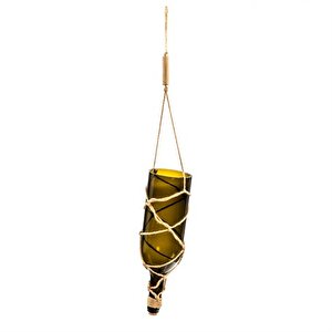 Mahal Halat Askılı Duvar Şişe Dekor Mumluk 13x85 Cm Ak.ez0048