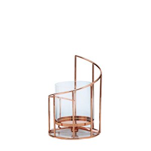 Bronz Merdiven Mumluk 11*11*16 Cm Ak.je0078