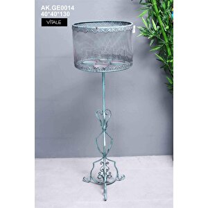 Antik Green Ayaklı Tealıght Ak.ge0014