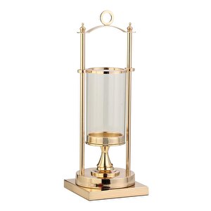 Viere Cam Mumluk Gold 15x15x45 Cm Ak.jd0124