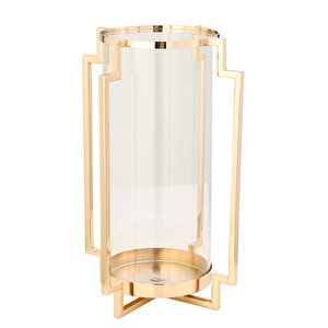 Saillie Cam Mumluk Gold 25x25x37 Cm Ak.jd0108