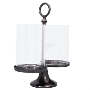 Metal Bronz Mumluk 30x31 Cm Ak.ij0008