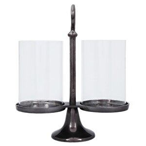 Metal Bronz Mumluk 30x31 Cm Ak.ij0008