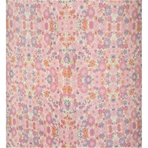 Vitale Şiva Çiçek Desenli Pembe Mumluk 18x41 Cm Ak.fq0023-p