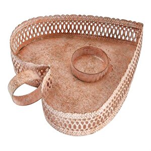 Vitale Pim Pudra Metal Kalpli Mumluk 17x5 Cm Ak.ez0083