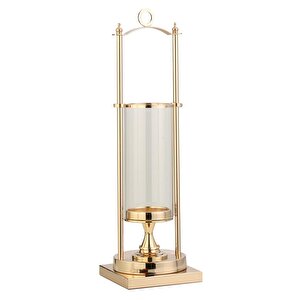 Viere Cam Mumluk Gold 15x15x55 Cm Ak.jd0125