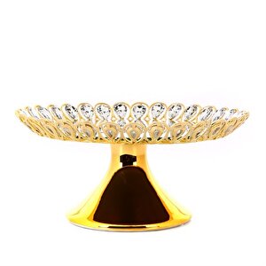 Nila Gold Dekoratif Kase 27x12 Cm Ak.hq0009