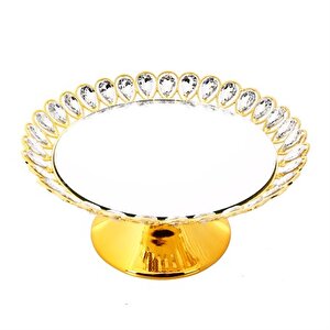 Nila Gold Dekoratif Kase 27x12 Cm Ak.hq0009