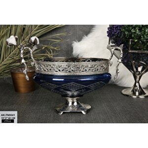 Eskitme Desenli Dekoratif Meyvelik Ak.fn0041