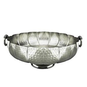 Mariele Dekoratif  Silver Tabak Ak.ir0098