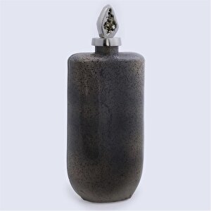 Tarnıshed Cam Metal Şişe 9*16.5 Cm