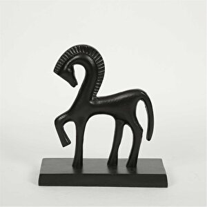 Metal Siyah At 7*16*17 Cm