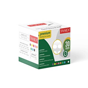 Nokta Etiket 30 Mm 2000 Adet Beyaz