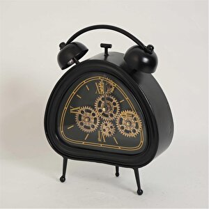 Metal Çanta Duvar Saati 32*25*8.5 Cm Beyaz