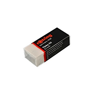 | Rotring Tikky 30 Silgi, Beyaz İz Bırakmayan, Tozsuz Silme