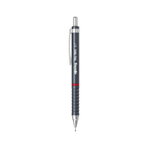 | Tikky Retro Versatil Kalem, 0.7 Mm Uç, Metalik Gri, Ergonomik Tutuş