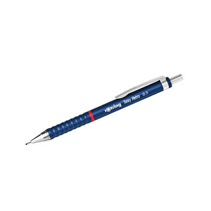 | Tikky Retro Versatil Kalem, 0.5 Mm Uç, Metalik Mavi, Ergonomik Tutuş